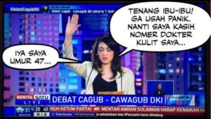 Salah satu meme gagal fokus yang menyebar di media sosial.