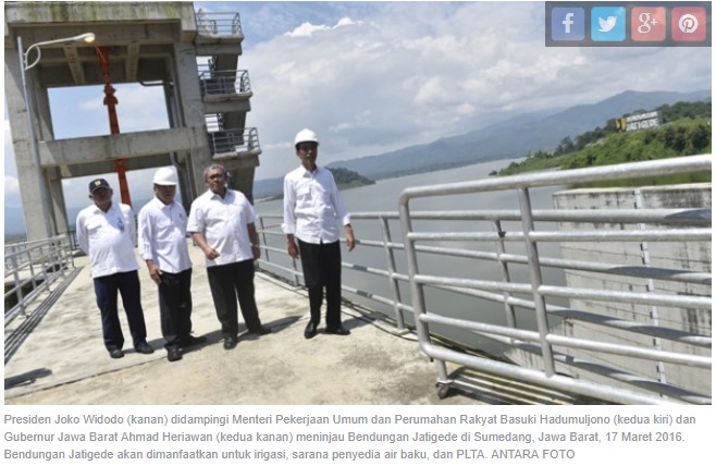 20 Projek Strategis Nasional Senilai Rp 33,5 T Rampung Dibangun