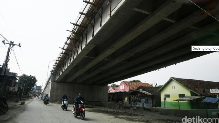 4 Flyover Arah Jalur Tengah dan Selatan Mulai Diuji Coba