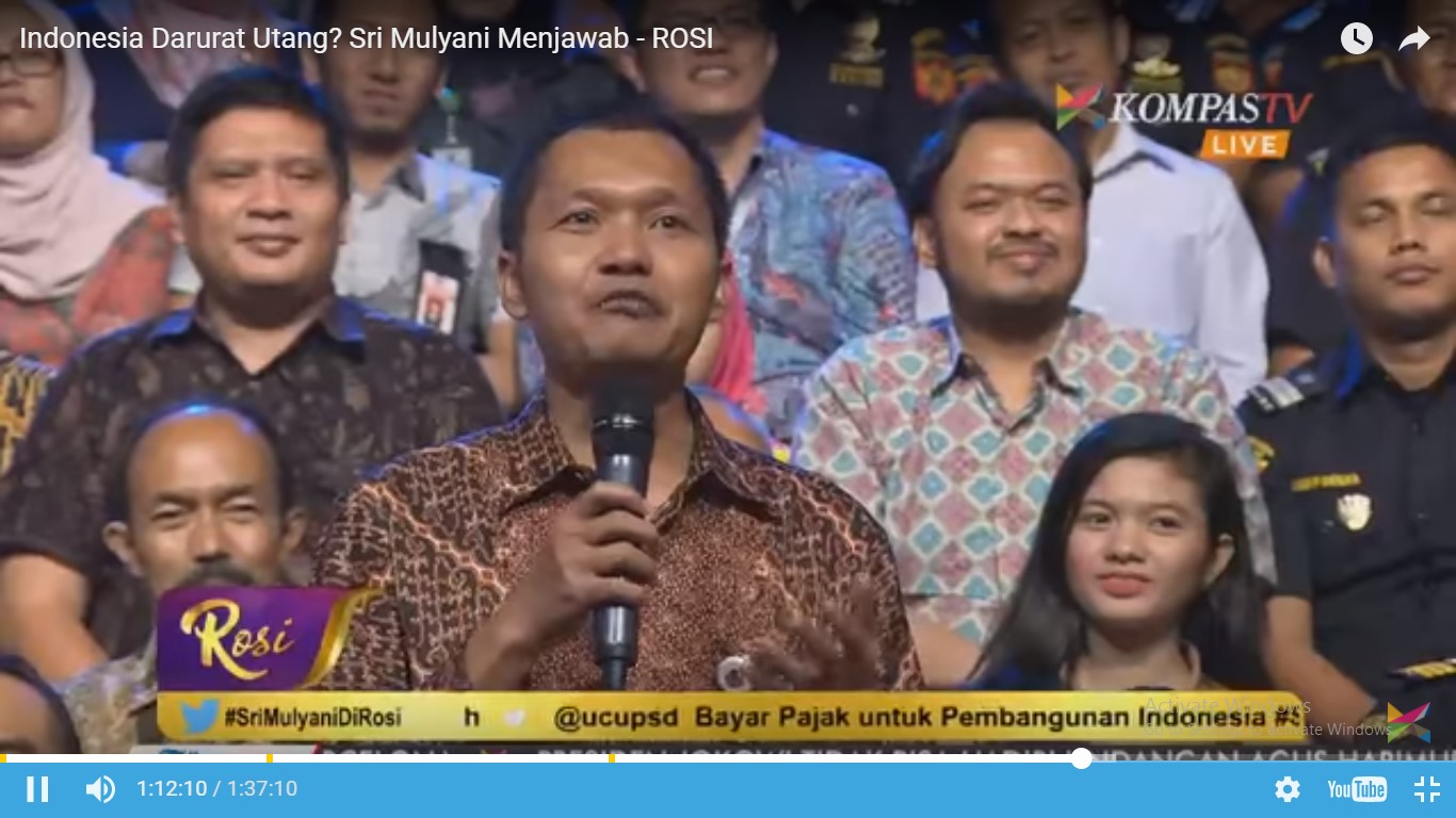 Utang Indonesia Tak Ada Artinya Dibanding Kekayaannya
