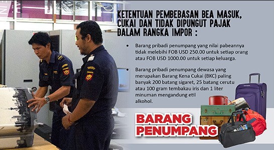 Pulang Pesiar, Siap-siap Bayar Bea Masuk Barang Bawaan